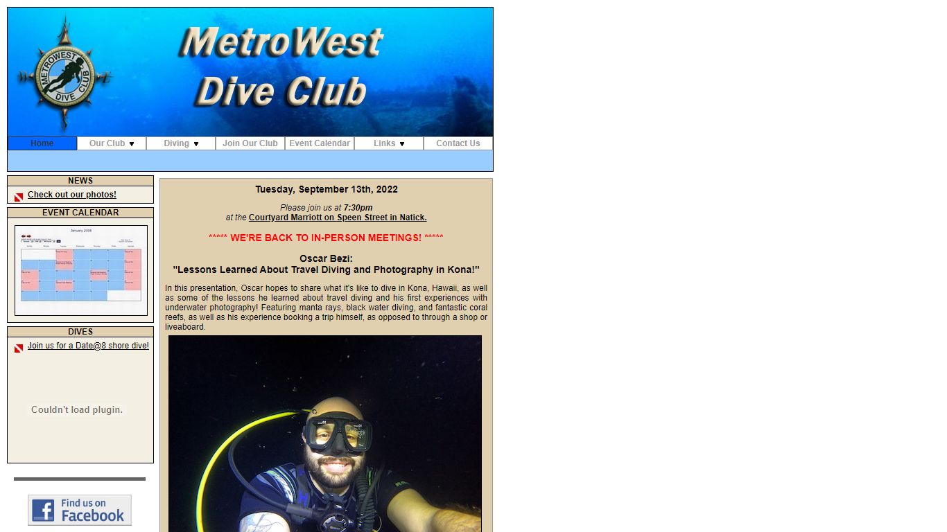 MetroWest Dive Club